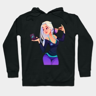 Makeup Girl Hoodie